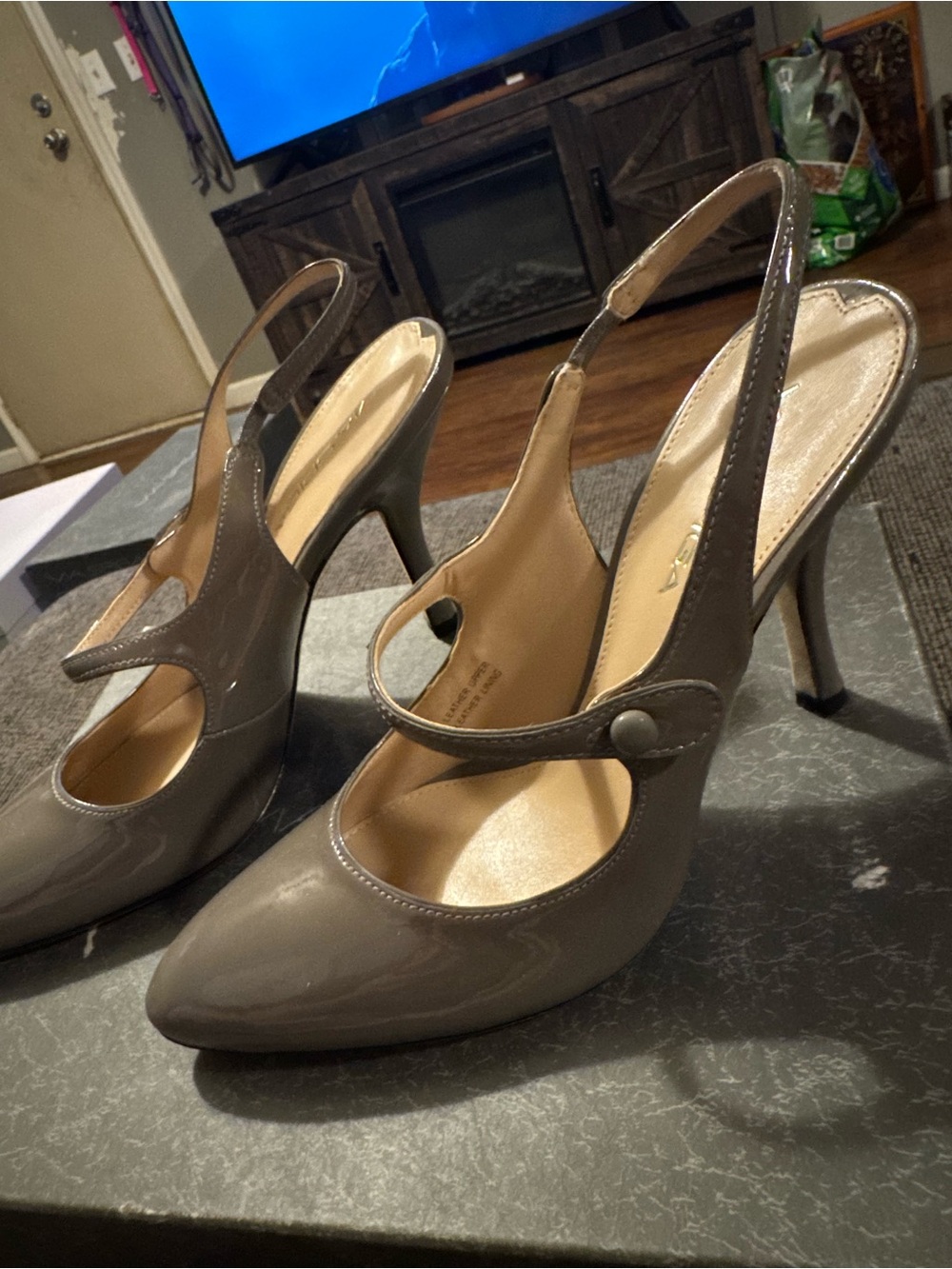 Slingback Mary Jane Heels Via Spiga 8N